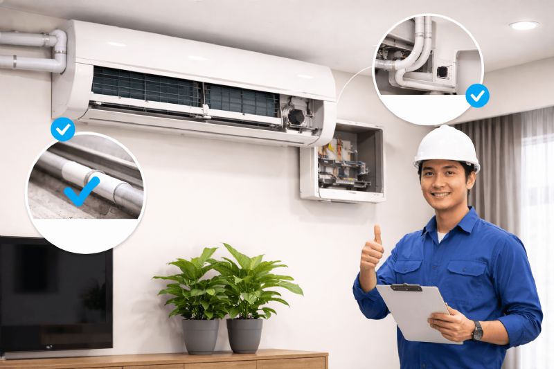 冷氣安裝怎麼規劃？兼顧維修便利與使用安全完整解析